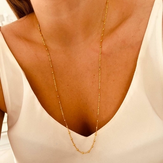 Colar Dourado Longo Camili