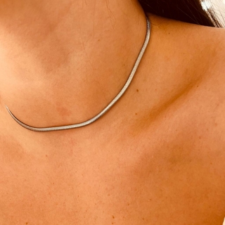 Choker Cleo Prata