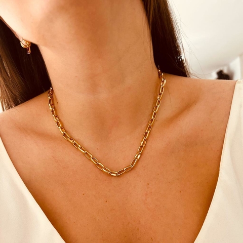 Choker Dourada Patrícia