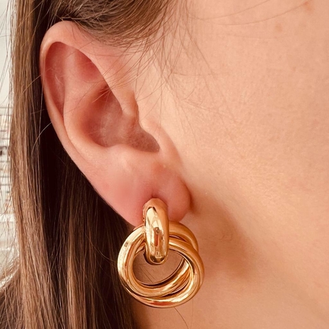 Brinco Dourado Claudia