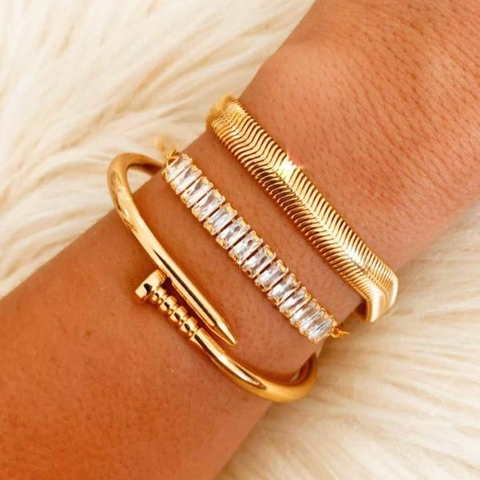 Mix de Pulseiras Joelma. Prego,Stela