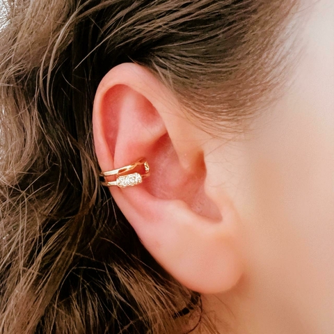 Fake Piercing Dourada Renata