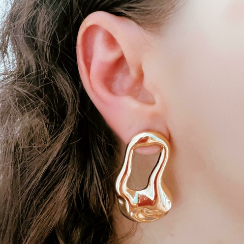 Brinco Dourado Orgânico Paty