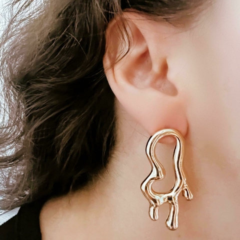 Brinco Dourado Ana Claudia