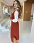 Vestido midi mousse - comprar online