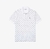 Chomba Pique Blanca con lunares - LACOSTE
