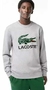 Buzo LACOSTE - Coco Big Classic gris
