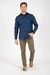 Camisa OXFORD POLO CLUB - Malta azul c/pintitas