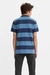 Chomba LEVI'S - Rayada celeste/azul - comprar online