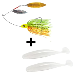 Kit Amazonia Eduardo Monteiro - Spinner Bait 6/0 + Slow Shad 15