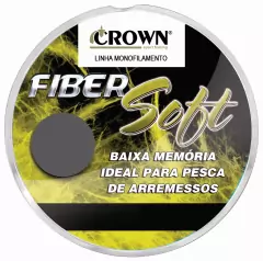 Linha Fiber Soft Yellow - 250 Metros
