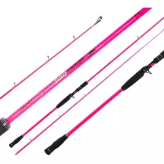 Vara Pro Tamba Pink 2 partes - Carretilha 7'9 25-50LB