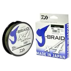 Linha DW J-Braid X4U Darkgreen 0,21mm - 270 Mts