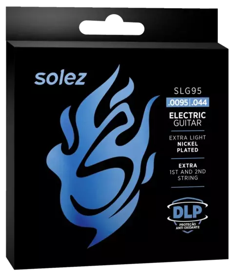 Encordoamento Guitarra 0.0095 Solez SLG95 DLP Light Nickel Plated - comprar online