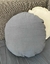 Almohadón Redondo Tusor Gris - comprar online