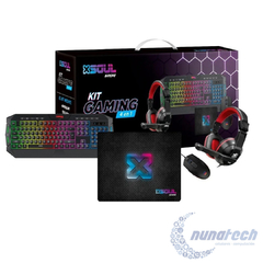 COMBO GAMER SOUL TECLADO · MOUSE · AURICULAR · MOUSE PAD
