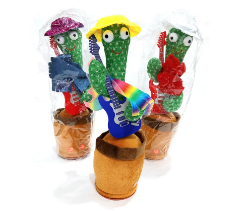 CACTUS BAILARIN RECARGABLE Con Sombrerito