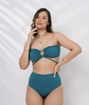 Biquini hot pant - verde esmeralda