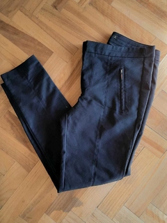 Pantalón chupin negro, ZARA