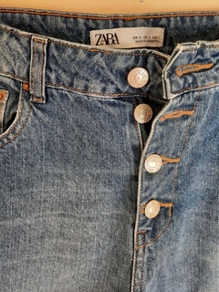 Jean recto con botones, ZARA - tienda online