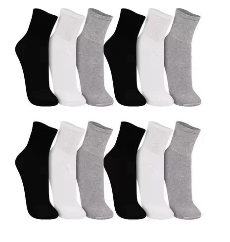 Kit Com 6 Pares De Meias Cano Médio Masculino - Trifil T08720