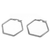 Aros Hexágono 4.5cm