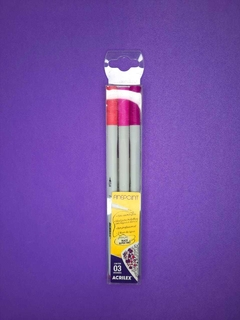 Kit de Canetas Fine Point Acrilex c/3 und - comprar online
