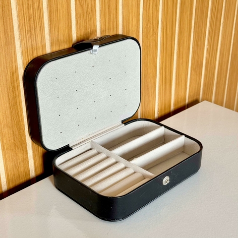 Porta-jóias Retangular com Divisória