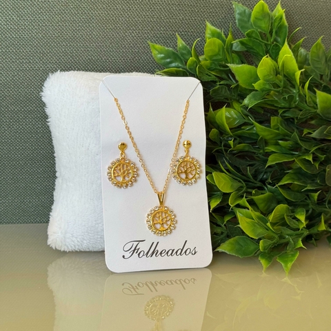 Conjunto Colar + Brincos