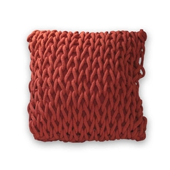 CAPA DE ALMOFADA PONTO CROCHÊ
