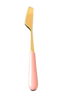 Kit Sobremesa Rosa / Dourado - Imbuia Home Decor
