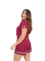 Pijama Poá - Vermelho - comprar online