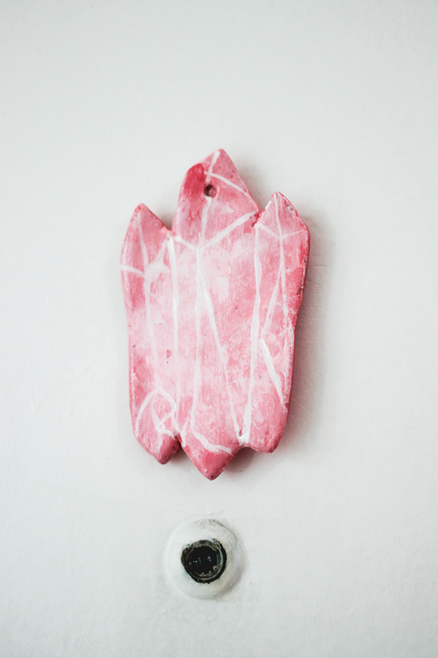 Cristal número para porta