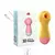 Vibrador Com 10 Pulsações RECARREGÁVEL Silk SI (7547) - Amarelo (PRONTA ENTREGA ZONA SUL)