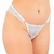 G|GG CALCINHA FIO RENDADA COM LACINHO TEMISCIRA LINGERIE BRANCA (PRONTA ENTREGA ZONA SUL)