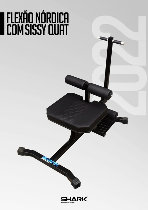 Flexão Nórdica com Sissy Squat