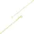 Choker elo piastrine (40cm) - banho de ouro - comprar online