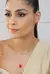 Conjunto pedra fuscion retangular pink- banho de ouro na internet