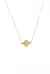 CHOKER DE TREVO COM ZIRCÔNIA - OURO