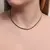 Choker malha serpente 4mm na internet
