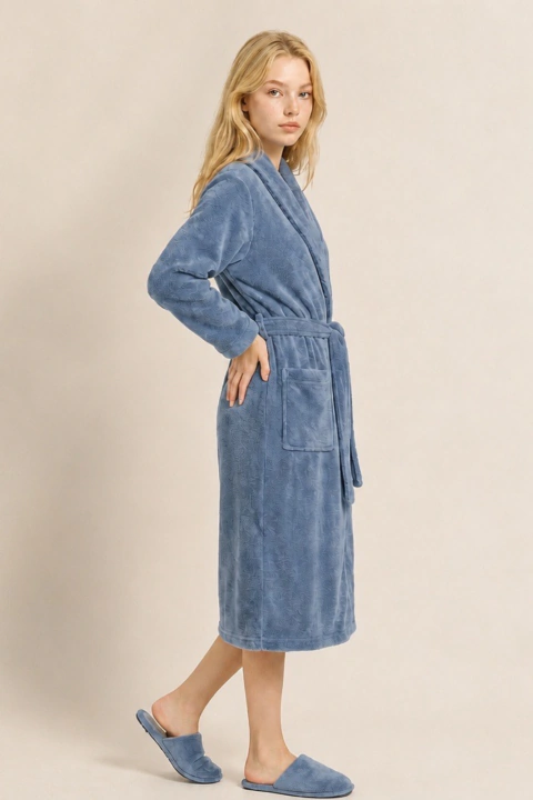 BATA CORAL FLEECE LISA - Amanda Lenceria