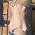 Corset de cuero blanco en internet