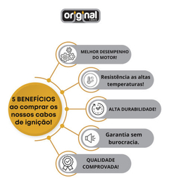 Cabo De Ignicao Toyota Empilhadeira Motor 4y 2.2 4cc - loja online