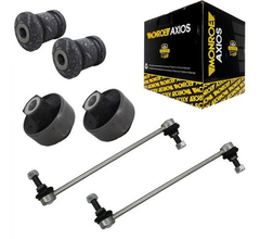 2 Bieleta E Kit 4 Buchas Bandeja Axios Renegade 1.8 4x2 2019