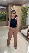 WIDE LEG CAMEL - comprar online