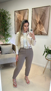 JAQUETA CROPPED NUDE - comprar online