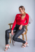 Imagem do Calça glossy com botão