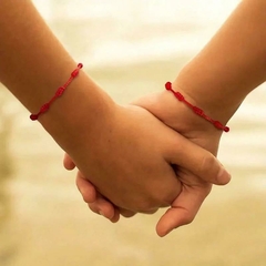 Pulseira Vermelha 7 nós