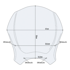 Parabrisas Universal Transparente - comprar online