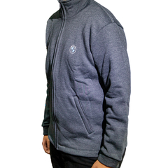 Campera Bmw Algodon Gris Oscuro